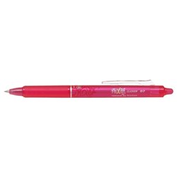 PILOT FRIXION CLICKER PEN Erasable Fine 0.7mm Pink